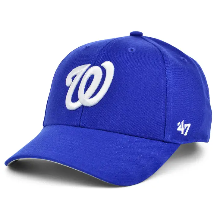 Washington Nationals MLB Casquette MVP '47 Royale/Blanche