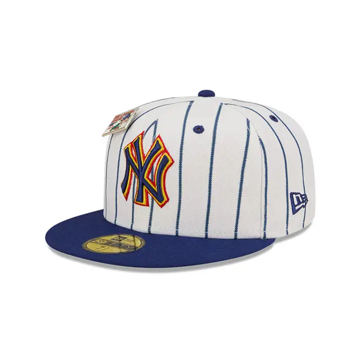 NEW YORK YANKEES MLB BLC ORIGINAL 59FIFTY BLC BLANC/MARINE