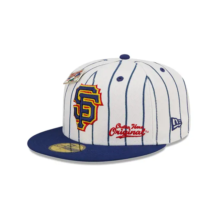 SAN FRANCISCO GIANTS MLB BLC ORIGINAL 59FIFTY BLC BLANC/MARINE
