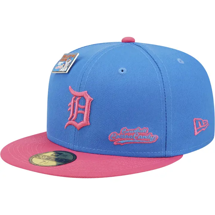 DETROIT TIGERS MLB BLC COTTON CANDY 59FIFTY BLEU/ROSE