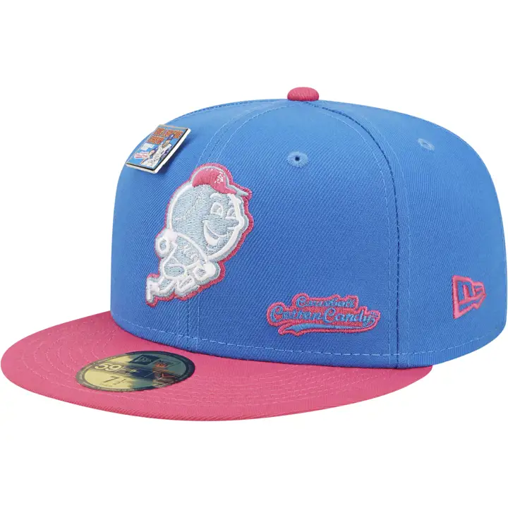 CASQUETTE NEW YORK METS MLB BLC COTTON CANDY 59FIFTY BLEU/ROSE