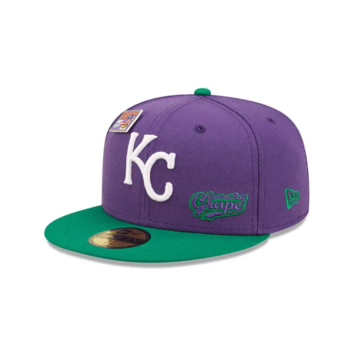 KANSAS CITY ROYALS MLB BLC GRAPE 59FIFTY VIO/VER