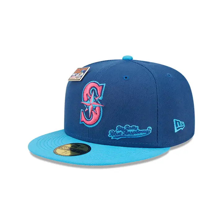 SEATTLE MARINERS MLB BLC BLEU FRAMBOISE 59FIFTY BLEU/BLEU CLAIR