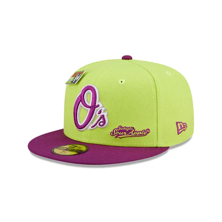 BALTIMORE ORIOLES MLB BLC POMME SURE 59FIFTY VET/VIO