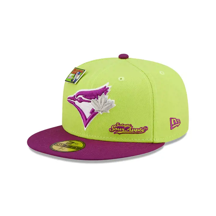 TORONTO BLUE JAYS MLB BLC SOUR APPLE 59FIFTY VET/VIO