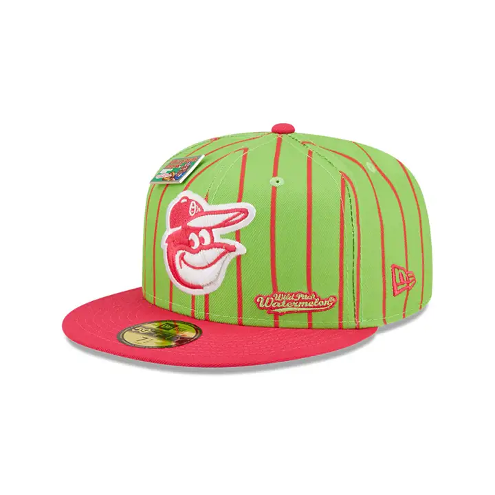 BALTIMORE ORIOLES MLB BLC PASTÈQUE 59FIFTY GRN/BETTERAVE