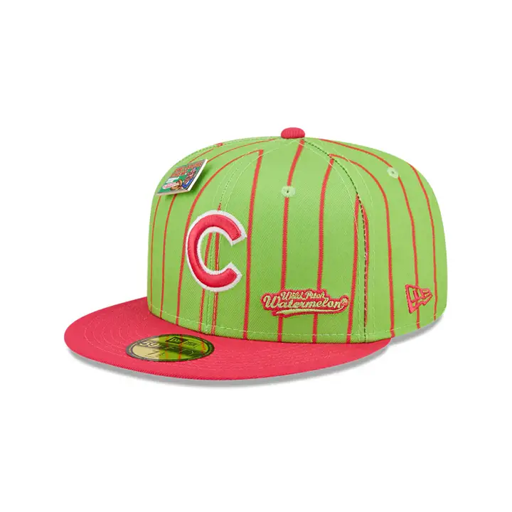 CHICAGO CUBS MLB BLC WATERMELON 59FIFTY VERT/BETTERAVE