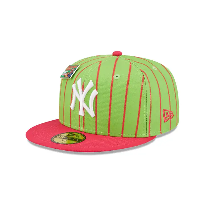 NEW YORK YANKEES MLB BLC WATERMELON 59FIFTY GRN/BEETROOT
