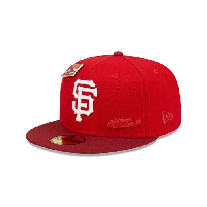 SAN FRANCISCO GIANTS MLB BLC STRAWBERRY 59FIFTY ROUGE/ROUGEFONCÉ