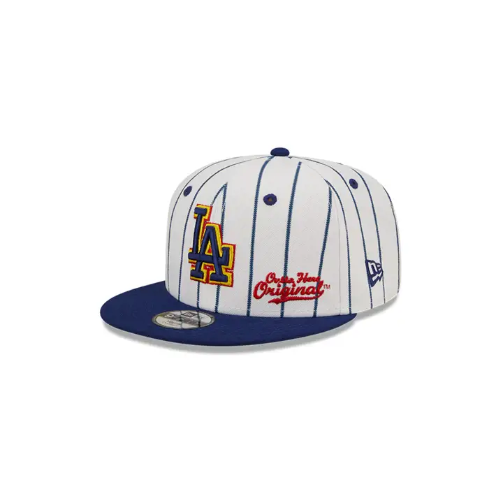 LOS ANGELES DODGERS MLB BLC JEUNE CASQUETTE 9FIFTY ORIGINALE BLANC/BLEU MARINE