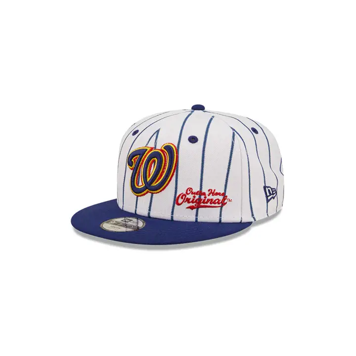 WASHINGTON NATIONALS MLB BLC YTH ORIGINAL 9FIFTY BLANC/BLEU MARINE