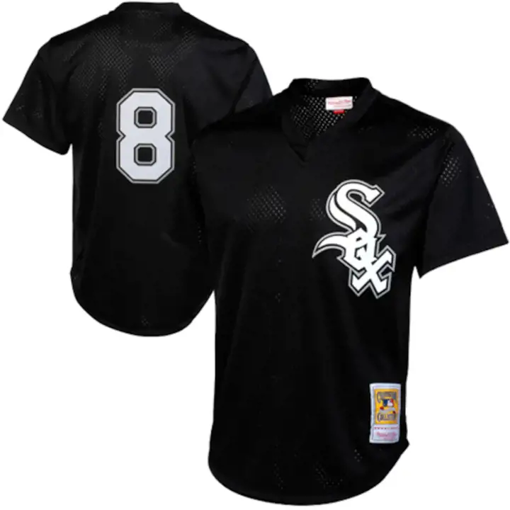 Chicago White Sox MLB Youth M&N Auth BP Mesh Maillot Bo Jacks