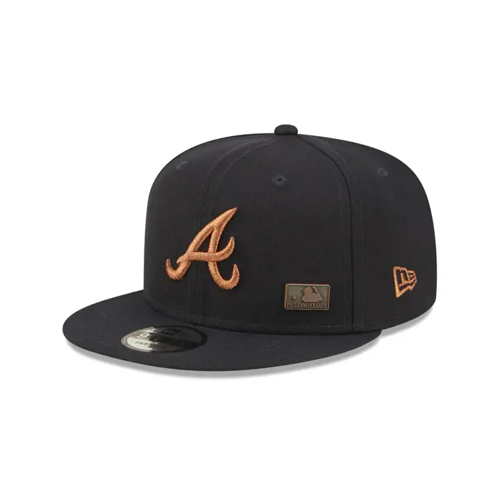 Atlanta Braves MLB 125ème Anniversaire 9FIFTY MARINE
