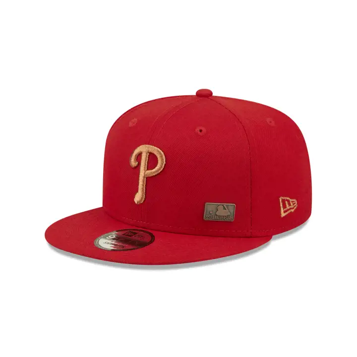 Philadelphia Phillies MLB 125ème Anniversaire 9FIFTY ROUGE