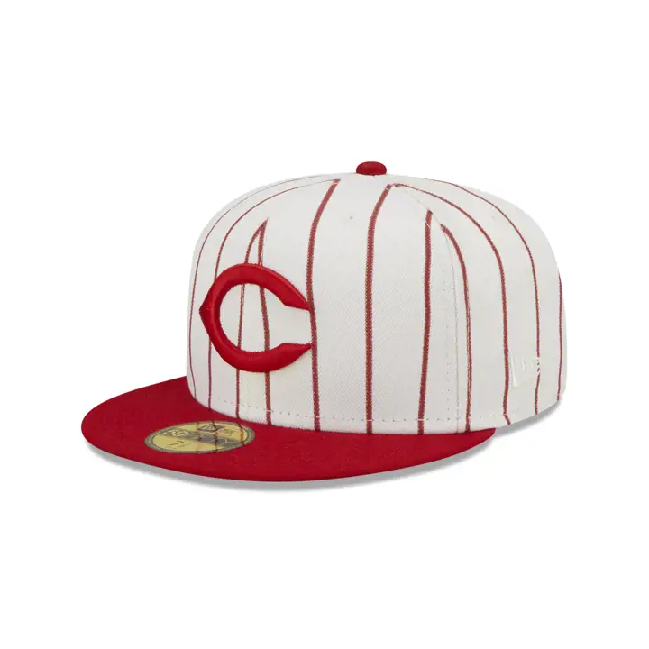 Cincinnati Reds MLB 125ème Anniversaire 59FIFTY BLC/ROU