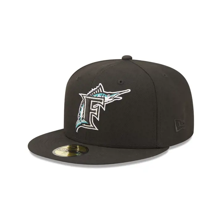 Florida Marlins MLB 125e Anniversaire 59FIFTY BLK
