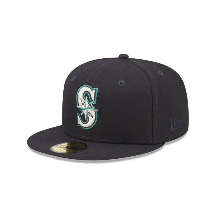 Seattle Mariners MLB 125e anniversaire 59FIFTY NAVY