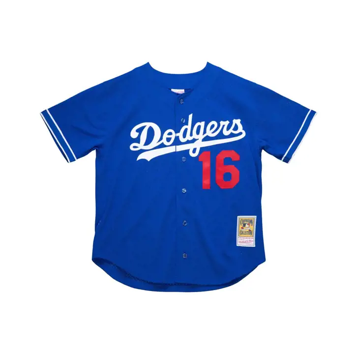 Los Angeles Dodgers MLB Youth M&N Auth BP Mesh Jersey Hideo