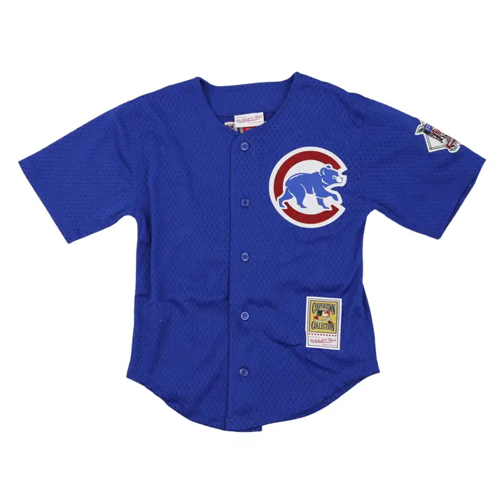 Maillot en mesh de jeune MLB M&N Auth BP Chicago Cubs Ryne Sandberg