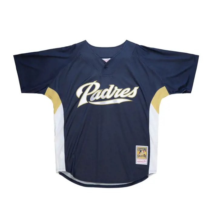 Maillot en mesh de jeune MLB Trevor Ho M&N Auth BP des Padres de San Diego