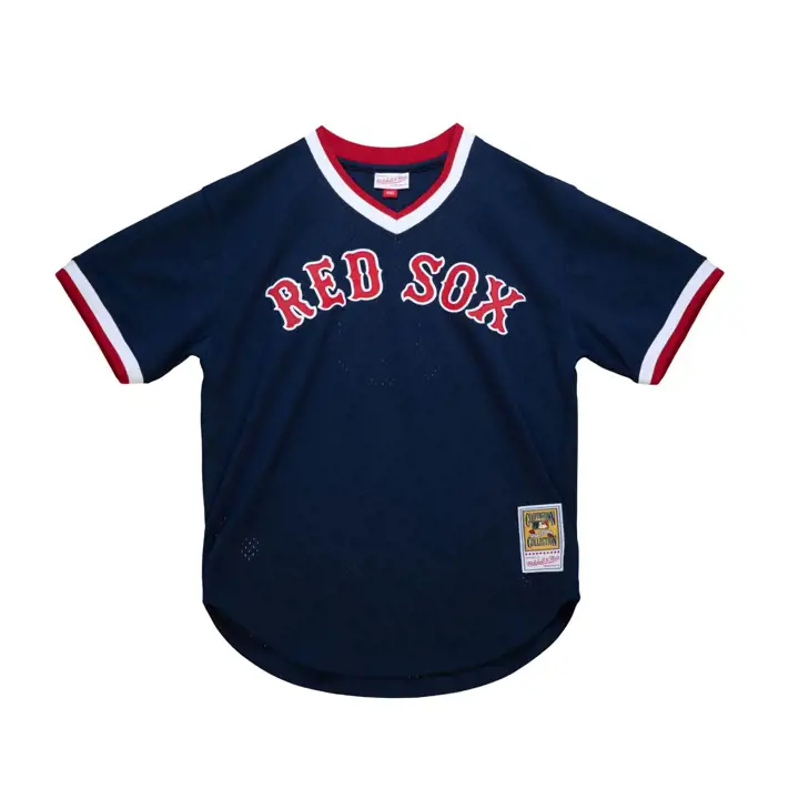 Maillot en maille M&N authentique MLB Youth des Red Sox de Boston Nomar Garci