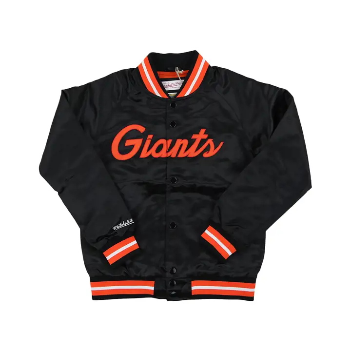 SF GIANTS MLB Jeune Blouson Satin MN noir