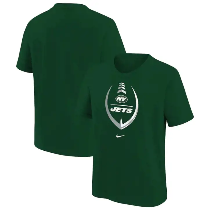 T-shirt emblème des jeunes NFL des Jets de New York 22 vert