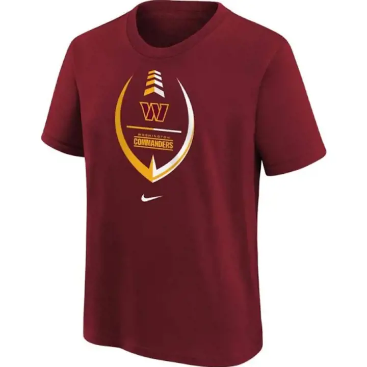 T-shirt icône jeune NFL Commanders 22 ROUGE