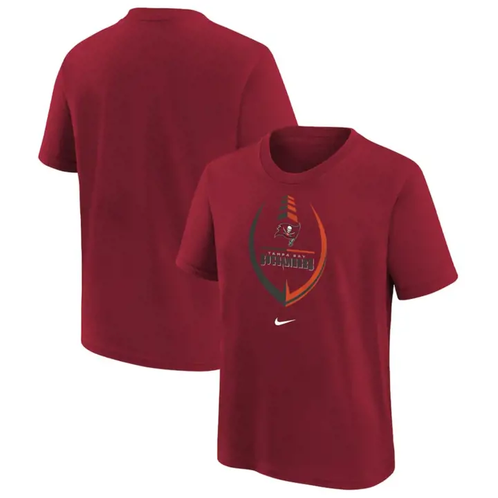 T-shirt icône NFL Tampa Bay Buccaneers pour enfant 22, rouge