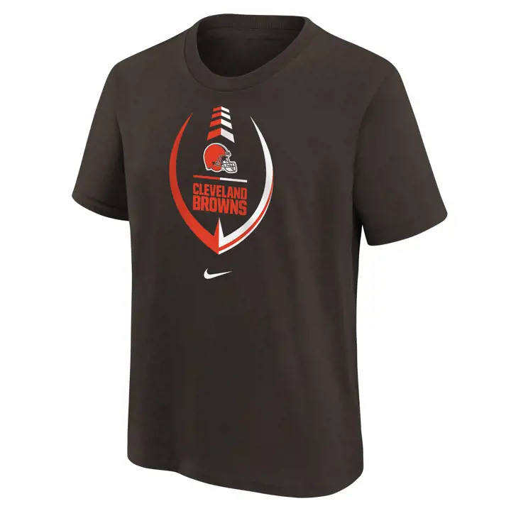 T-shirt Cleveland Browns NFL Enfant Icône 22 marron