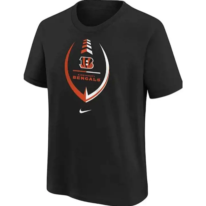 T-shirt icône NFL pour enfants Cincinnati Bengals 22 noir