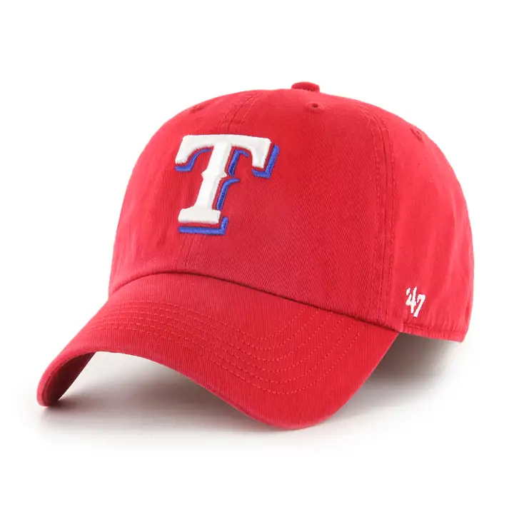 "Casquette de baseball classique MLB des Texas Rangers « OFR '47 Franchise » rouge"