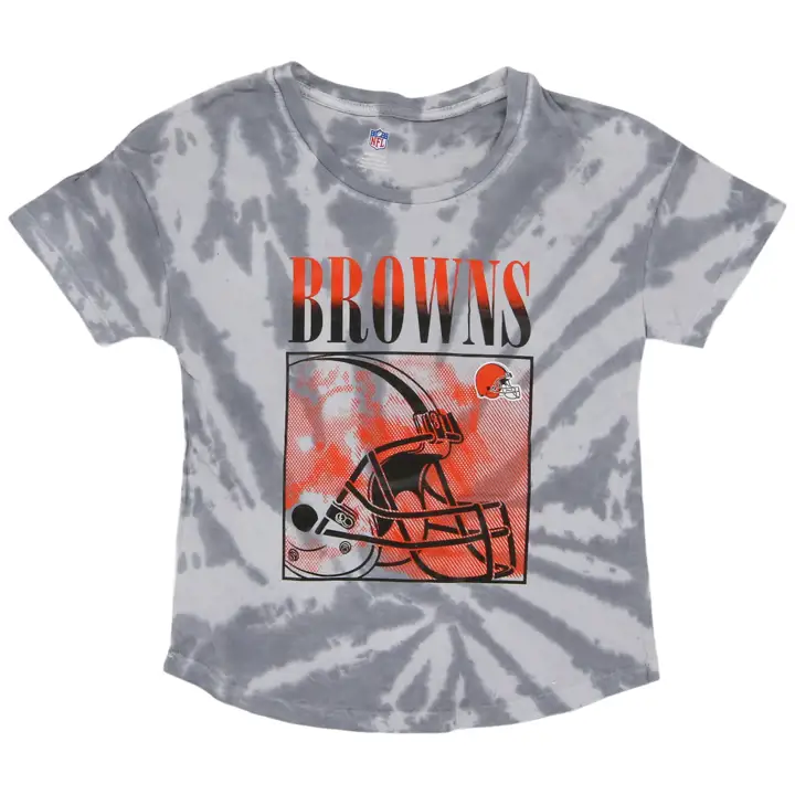 T-shirt « In The Band » NFL Cleveland Browns pour jeunes filles 22 gris