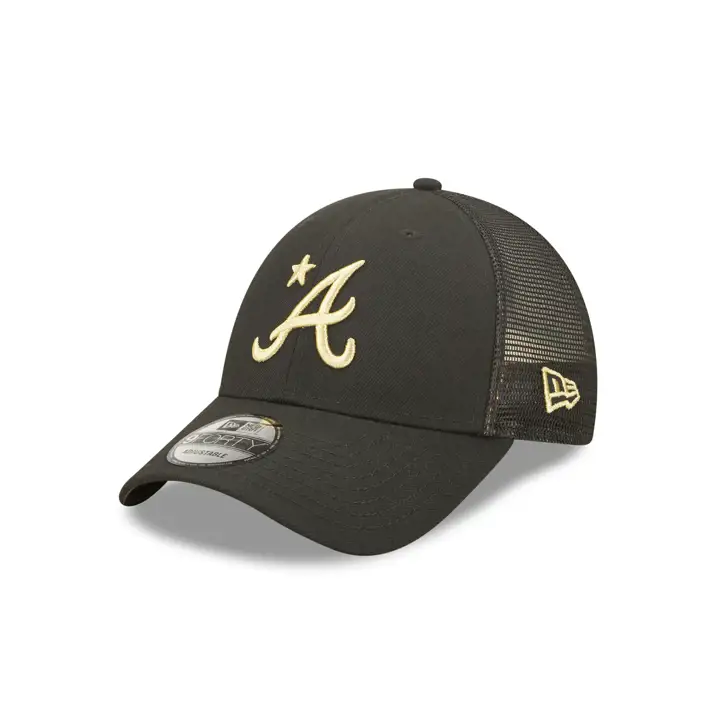 Casquette 9Forty noire des Braves d'Atlanta ASG 2022 avec écusson