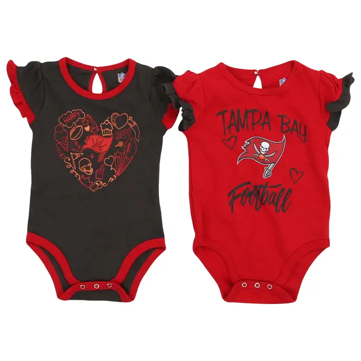 Ensemble 2 pièces Nouveau-né Tampa Bay Buccaneers NFL « Too Much Love » 22 re