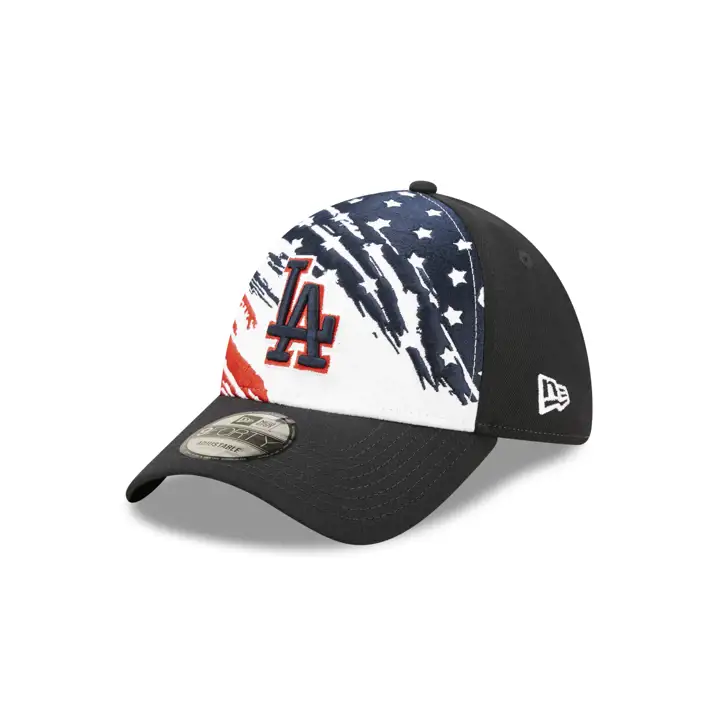 Casquette 9Forty Los Angeles Dodgers 2022 Fourth of July bleu marine