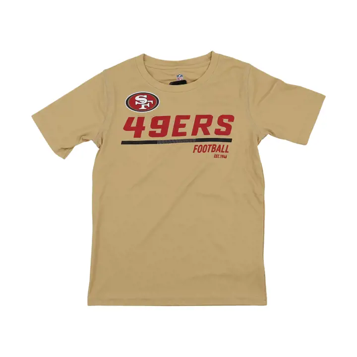 T-Shirt San Francisco 49ers NFL Dri Tek pour Jeune 22 gl