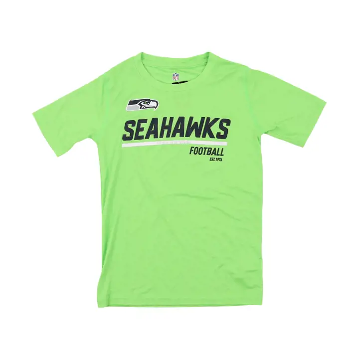T-shirt Enfant NFL Seattle Seahawks Dri Tek 22 Vert