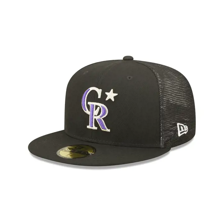 Colorado Rockies Casquette ASG 2022 d'entraînement 59FIFTY Noire