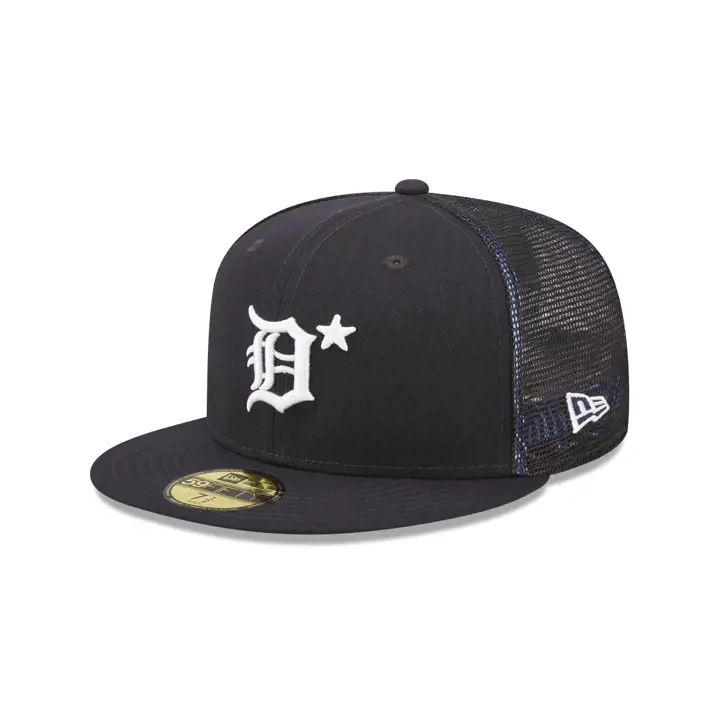 Detroit Tigers Casquette 59FIFTY d'entraînement ASG 2022 BLEU MARINE
