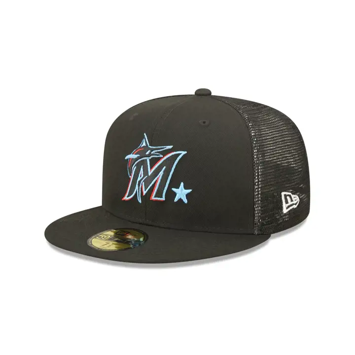 Casquette Miami Marlins 2022 ASG Workout 59FIFTY Noire