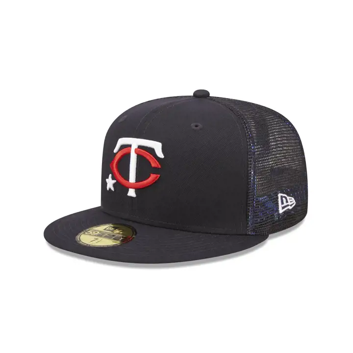 Casquette ajustée 59FIFTY All-Star Game 2022 des Minnesota Twins BLEU MARINE
