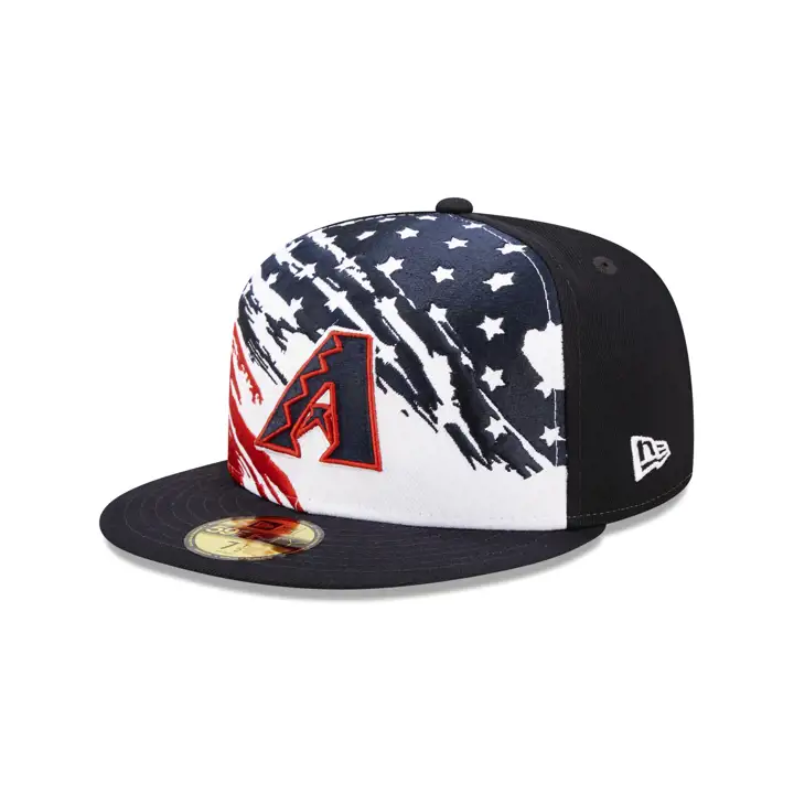 Casquette 59FIFTY rouge Arizona Diamondbacks 2022 du 4 juillet