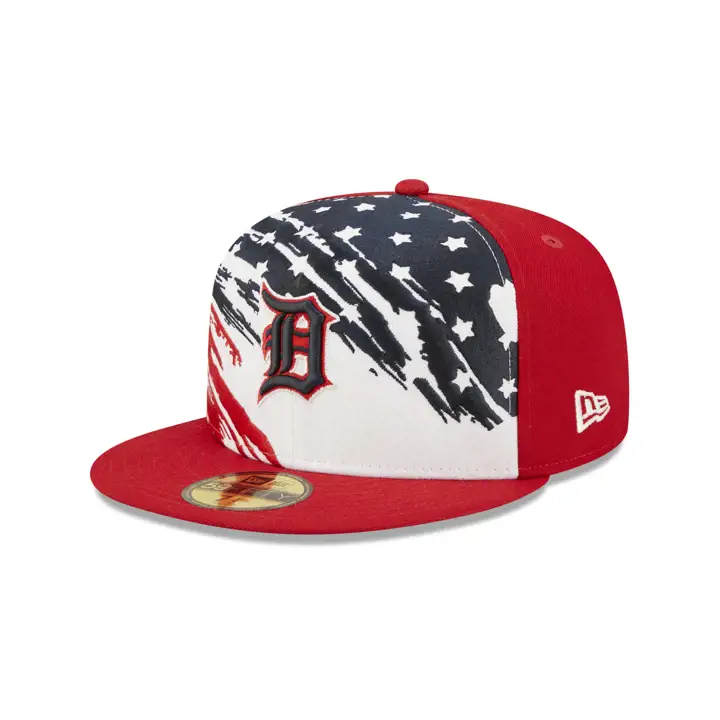 Detroit Tigers 4 juillet 2022 59FIFTY ROUGE