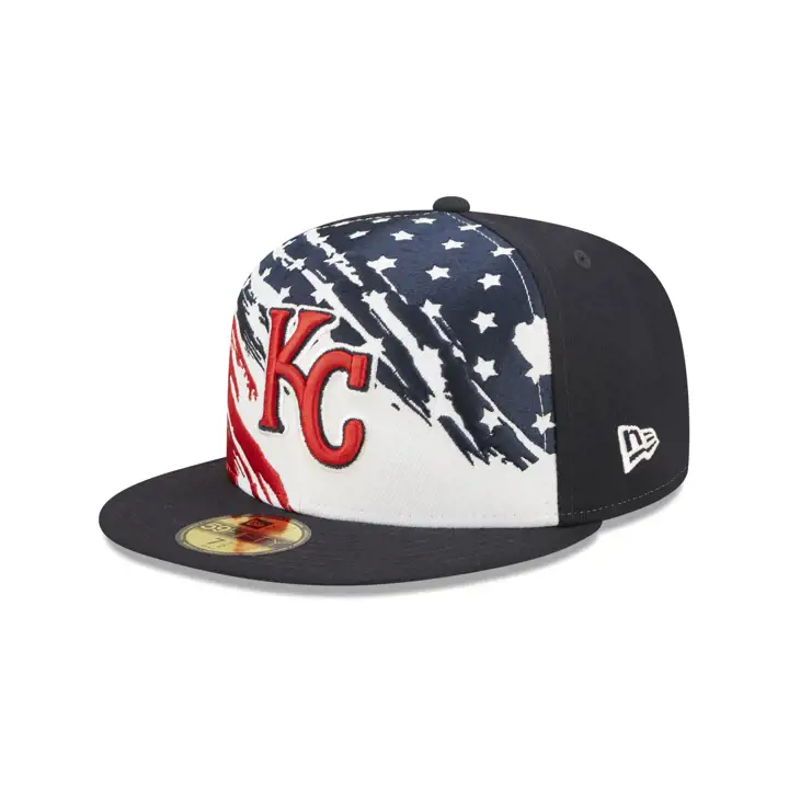 Kansas City Royals 2022 4 juillet 59FIFTY MARINE