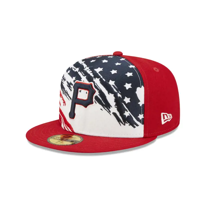 Pittsburgh Pirates 2022 4 juillet 59FIFTY ROUGE