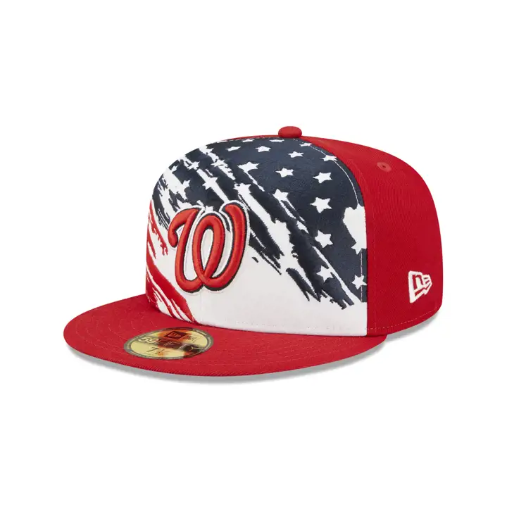Washington Nationals 2022 4 juillet 59FIFTY ROUGE