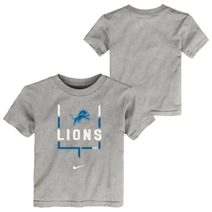 T-shirt de football américain Detroit Lions NFL pour tout-petit 22 Gry