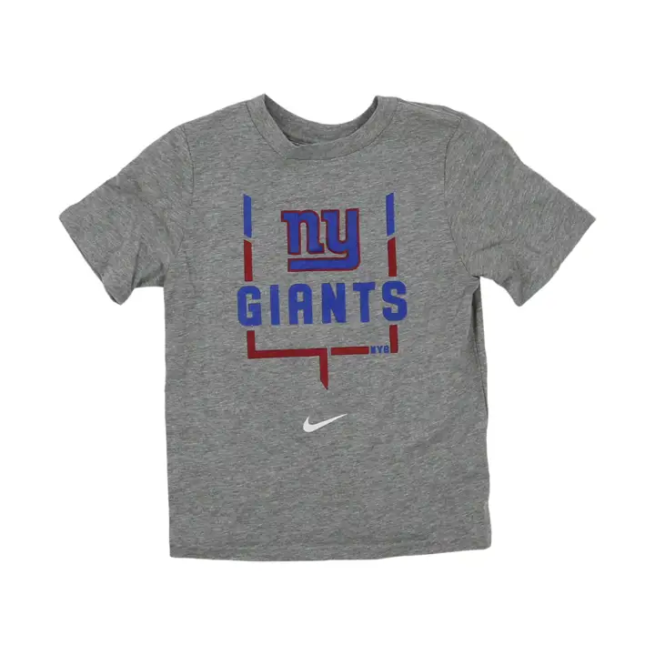 T-shirt Enfant NFL New York Giants Poteaux de But 22 Gris