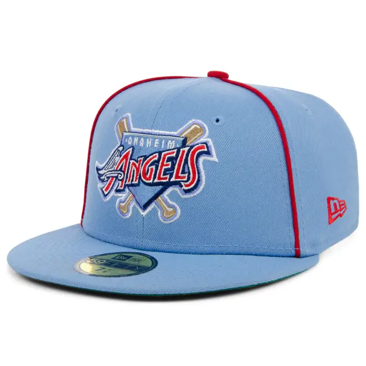Casquette Anaheim Angels MLB Powder Blue Pipe 59FIFTY SKBL/SKBL